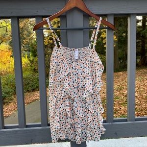 Polka dot tank